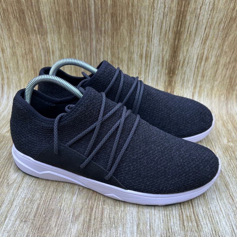 Vessi Cityscape Classic Women's Size 10 Black Knit Athletic Shoes Sneakers